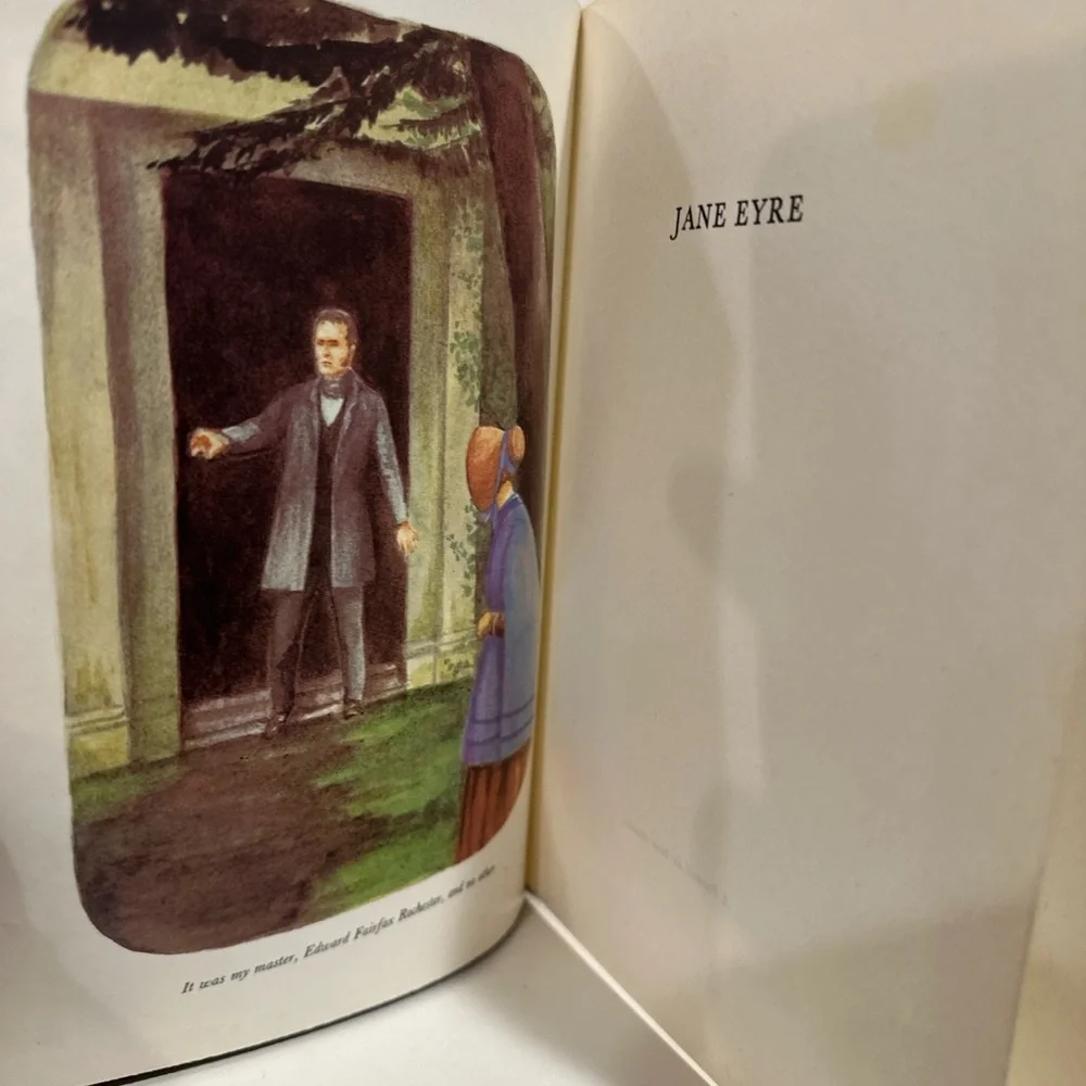 Jane Eyre by Charlotte Brontë | Vintage Hardcover | Purnell 1984 Reprint UK